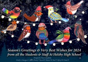 Helsby High School 2023 Christmas card