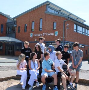 Photo of Sixth Form Helsby students